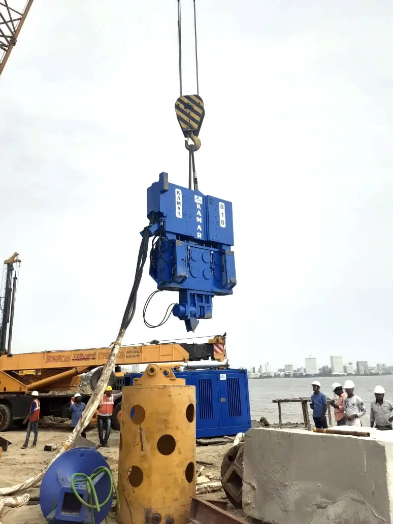 Image of Workers on a Sheet Piling Site